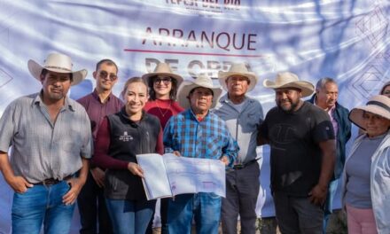 Inicia construcción de la Red de Drenaje Sanitario en la Calle Juárez de la comunidad de San Buenaventura