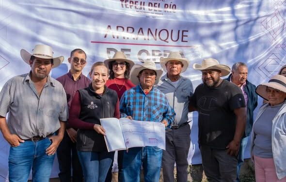 Inicia construcción de la Red de Drenaje Sanitario en la Calle Juárez de la comunidad de San Buenaventura
