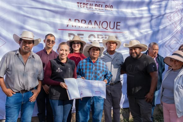 Inicia construcción de la Red de Drenaje Sanitario en la Calle Juárez de la comunidad de San Buenaventura
