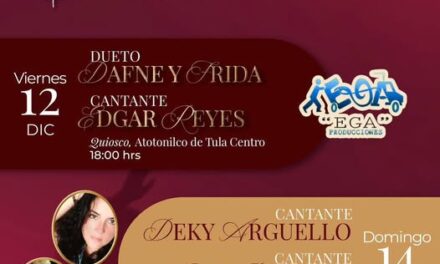 Continúan las Tardeadas Culturales en Atotonilco de Tula