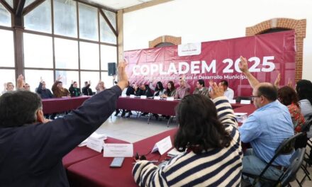 Se llevó a cabo la cuarta sesión del COPLADEM en Tula de Allende