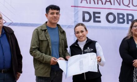 Inician trabajos de construcción de la pavimentación hidráulica de la calle Héroes en Santa María Quelites