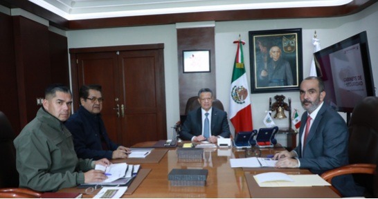 Gabinete de Seguridad de Hidalgo fortalece combate contra el narcomenudeo