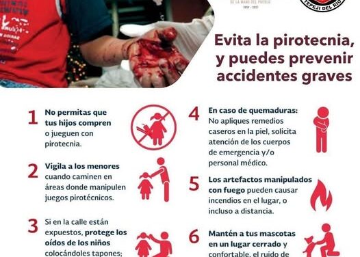 La Unidad de Proteción Civil de Tepeji del Río emite las siguientes recomendaciones