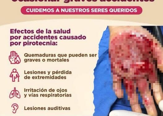 Protección Civil de Tepeji recomienda evitar el uso de pirotecnia