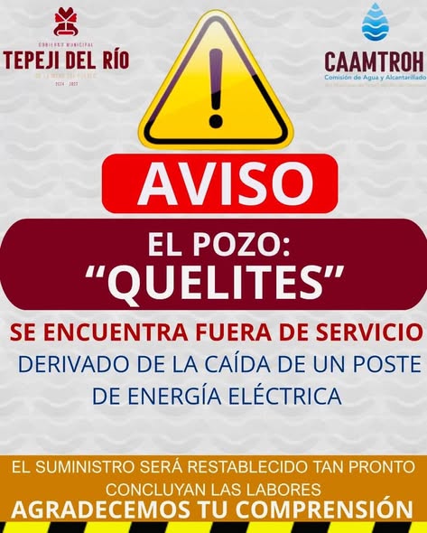 Aviso importante CAAMTROH
