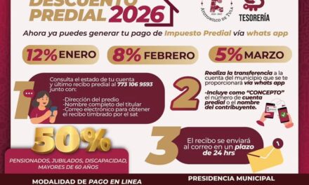 Aprovecha los descuentos en el pago del impuesto predial que el gobierno de Atotonilco de Tula tiene para ti