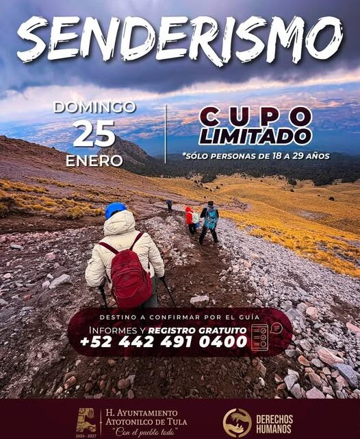 Gobierno de Atotonilco de Tula fomenta actividades al aire libre