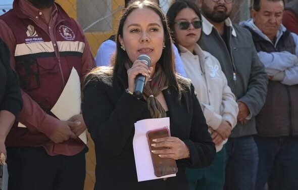 Yocelyn Tovar encabeza arranque de obra de Loma Bonita