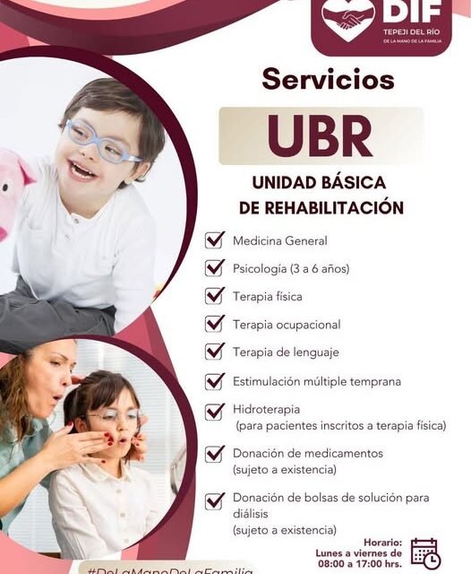 DIF Tepeji aerca diversos servicios para contribuir al bienestar integral de quienes más lo necesitan.