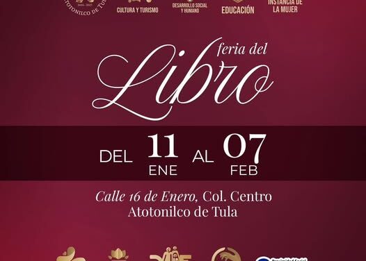La Feria del Libro llega a Atotonilco de Tula