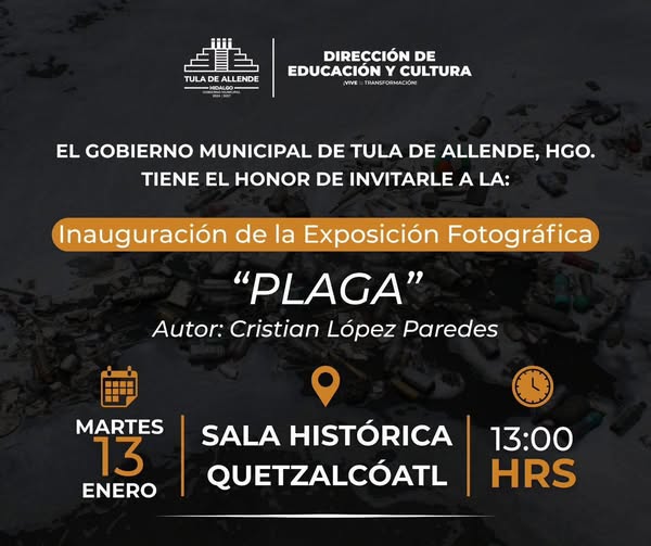 Conoce “Plaga”, una exposición fotográfica del artista atotonilquense Cristian López