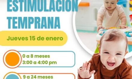 Si tienes un bebé de 0 a 24 meses traélo a estimulación temprana en las instalaciones de la UBR Tepeji