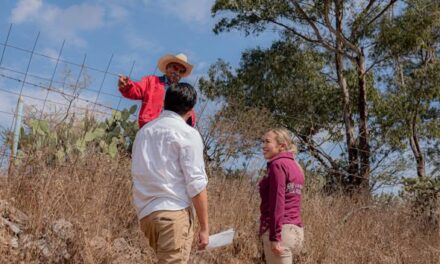 Alcaldesa de Tepeji supervisa Proyecto de Agua Potable en la Colonia Tinajas