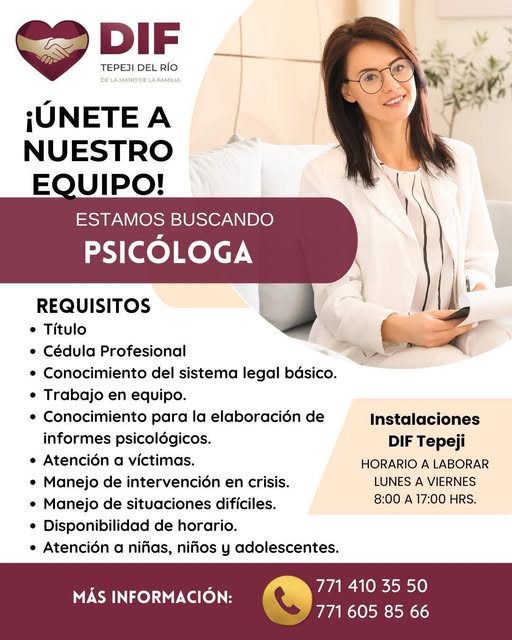 Sé parte del equipo DIF Tepeji