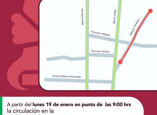 Cerrarán vialidad en Tepeji por inicio de obra