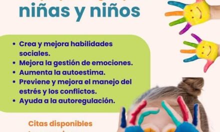 DIF Tepeji ofrece terapias psicológicas para niñas y niños.