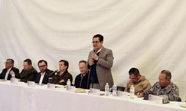 Hidalgo fortalece coordinación regional para consolidar la seguridad en el Arco Norte