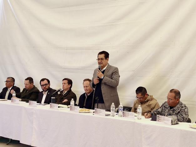 Hidalgo fortalece coordinación regional para consolidar la seguridad en el Arco Norte