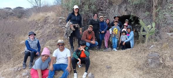 Senderismo Cultural fortalece la identidad de la comunidad de Conejos en Atotonilco de Tula