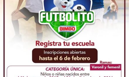 Gobierno de Tepeji del Río invita a participar en «Futbolito Bimbo»
