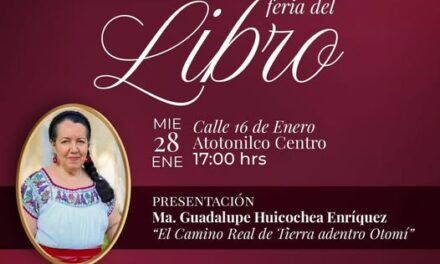 Continúan actividades en la Feria del Libro en Atotonilco de Tula