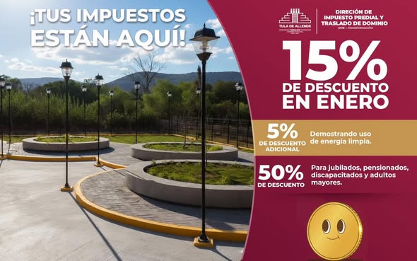 Este año Tula continúa avanzando con tu apoyo.