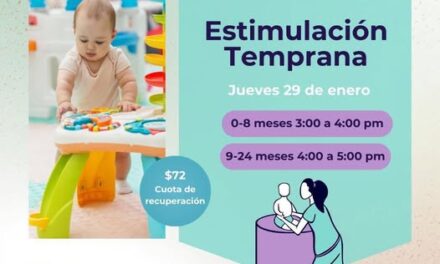 Se llevará a cabo la segunda sesión de estimulación temprana en las instalaciones de la UBR Tepeji