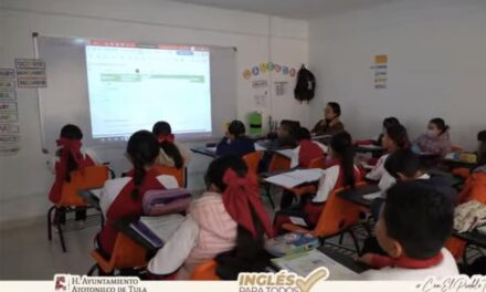 Atotonilco de Tula fortalece la educación con el programa «Inglés para todos» en escuelas primarias
