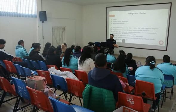 Imparten taller «Atención inmediata para la asistencia en caso de emergencias en Atotonilco de Tula