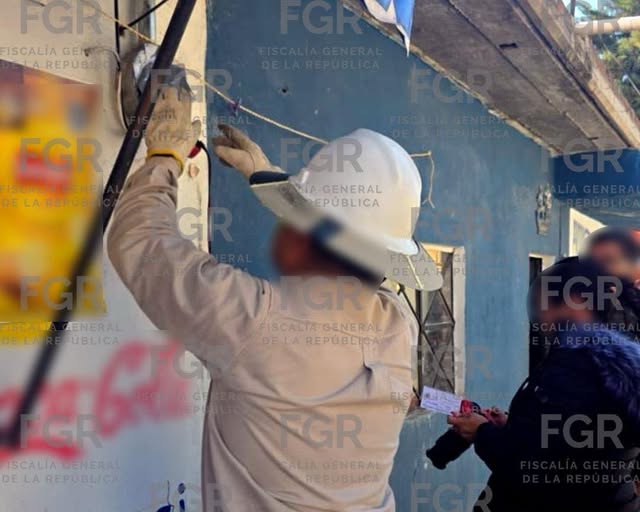 FGR ejecuta cateo en Tepeji del Río por aprovecho ilícito de energía eléctrica