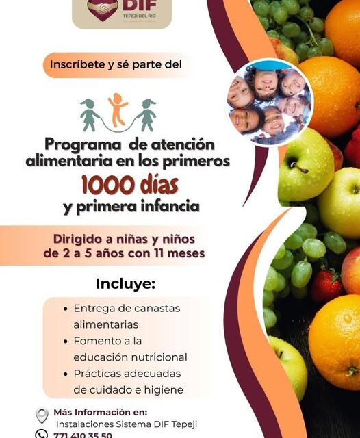 Forma parte del Programa de atención alimentaria en los primeros mil días de vida y primera infancia
