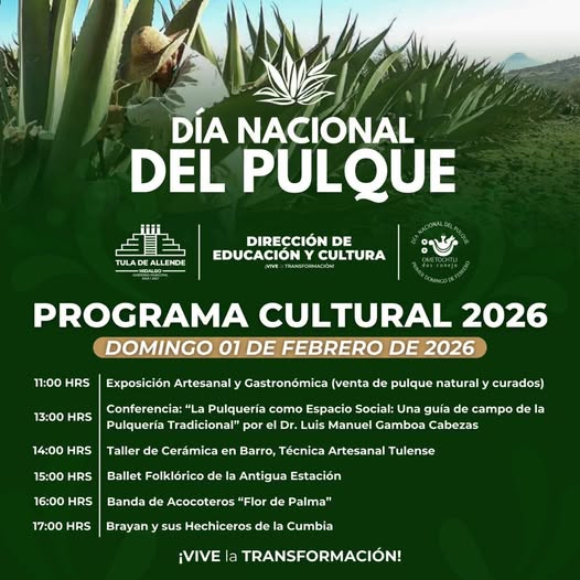 Ven y celebra el Día Nacional del Pulque en el corazón de la capital tolteca