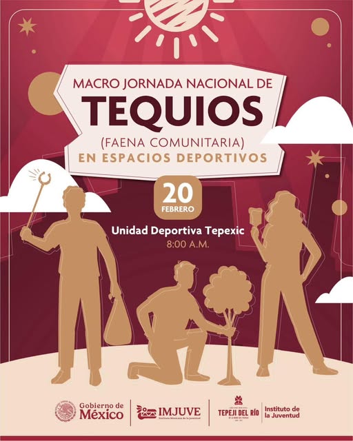Invitan a participar en la Jornada Tequíos