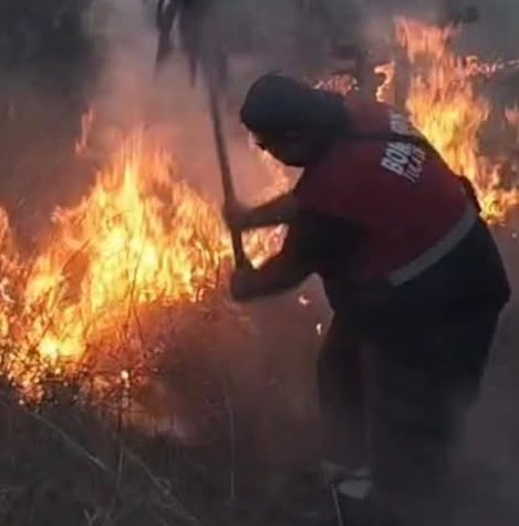Concluyen labores de sofocación de incendio en Xochitán de las Flores