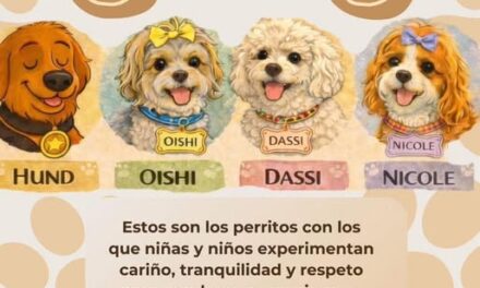 Perros de Servicio dan acompañamiento para que niñas y niños puedan regular sus emociones