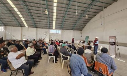 Imparten pláticas informativas en Tepeji sobre apertura de ventanillas de apoyo para el sector agropecuario