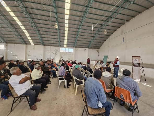 Imparten pláticas informativas en Tepeji sobre apertura de ventanillas de apoyo para el sector agropecuario
