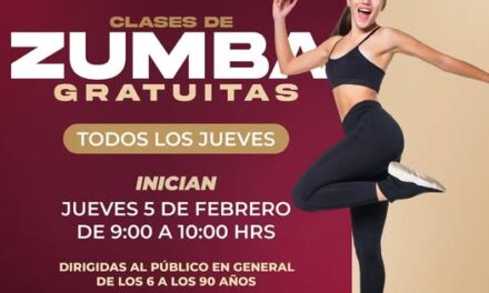 Acude a las clasesgratuitas de Zumba en el centro PILARES de Atotonilco de Tula