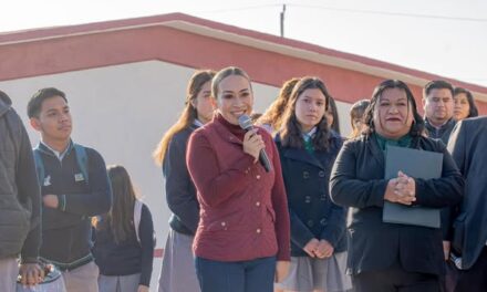 Tania Valdez encabeza el arranque de clases en las nuevas instalaciones del COBAEH San Ildefonso