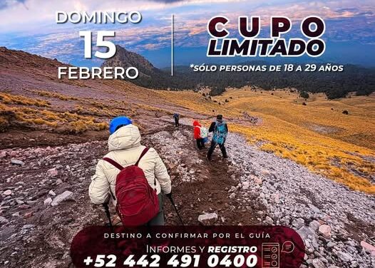 Senderismo para las juventudes de Atotonilco de Tula