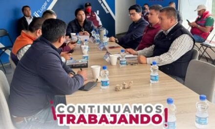 Realizan mesa de trabajo en las instalaciones de la CAAMTROH, para dar seguimiento al proyecto del Tren México Querétaro
