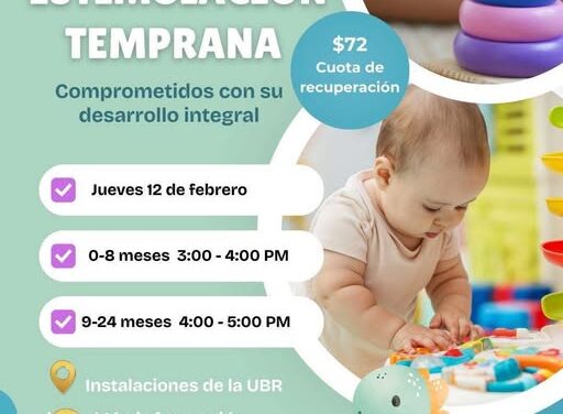 Habrá Sesión de Estimulación Temprana en el DIF Tepeji