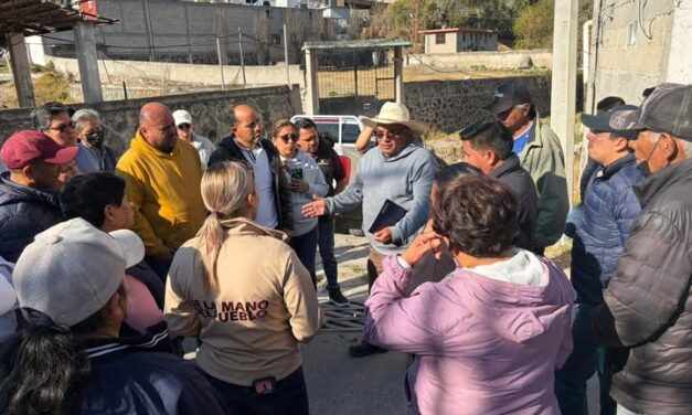 Tania Valdez realiza gira de trabajo por la colonia San Mateo