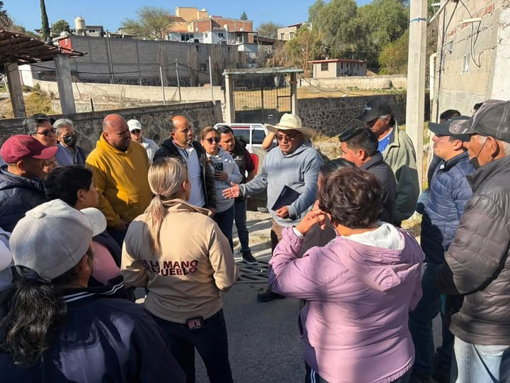 Tania Valdez realiza gira de trabajo por la colonia San Mateo