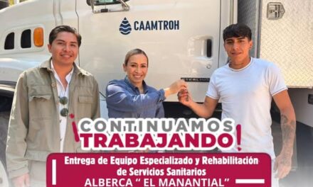 Comisión de Agua de Tepeji fortalece su infraestructura operativa