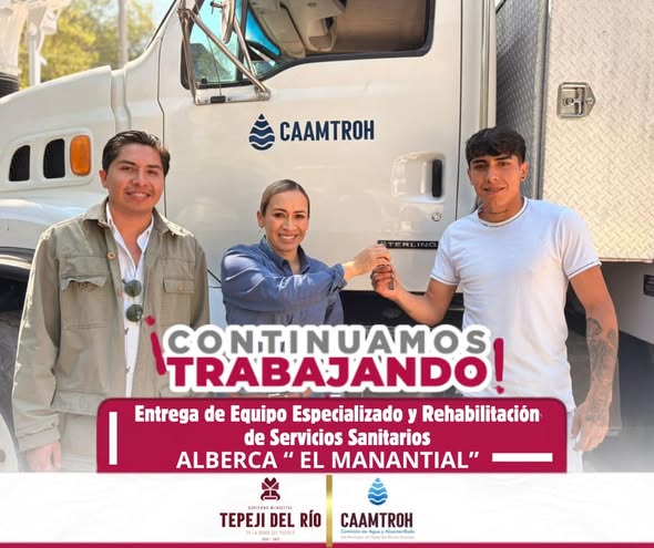 Comisión de Agua de Tepeji fortalece su infraestructura operativa