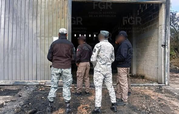 CUMPLIMENTA FGR CATEO EN INMUEBLE EN TEPETITLÁN, POR POSESIÓN ILÍCITA DE HIDROCARBURO