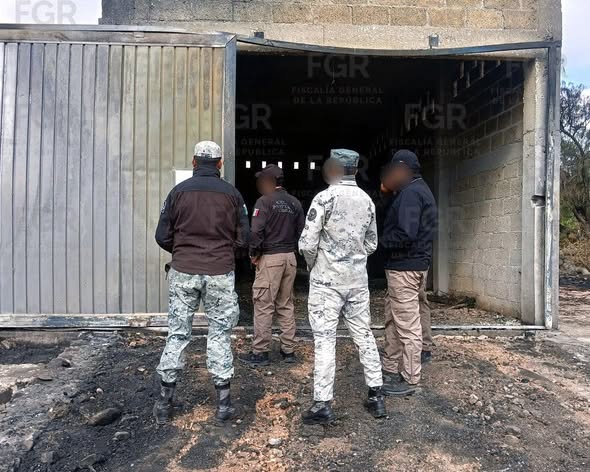 CUMPLIMENTA FGR CATEO EN INMUEBLE EN TEPETITLÁN, POR POSESIÓN ILÍCITA DE HIDROCARBURO