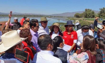 Realizan recorrido por la presa Endhó
